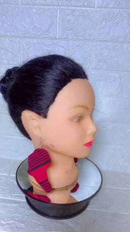 Ankara earrings (African shaped)