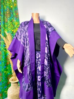 Batik and Aso-oke two piece