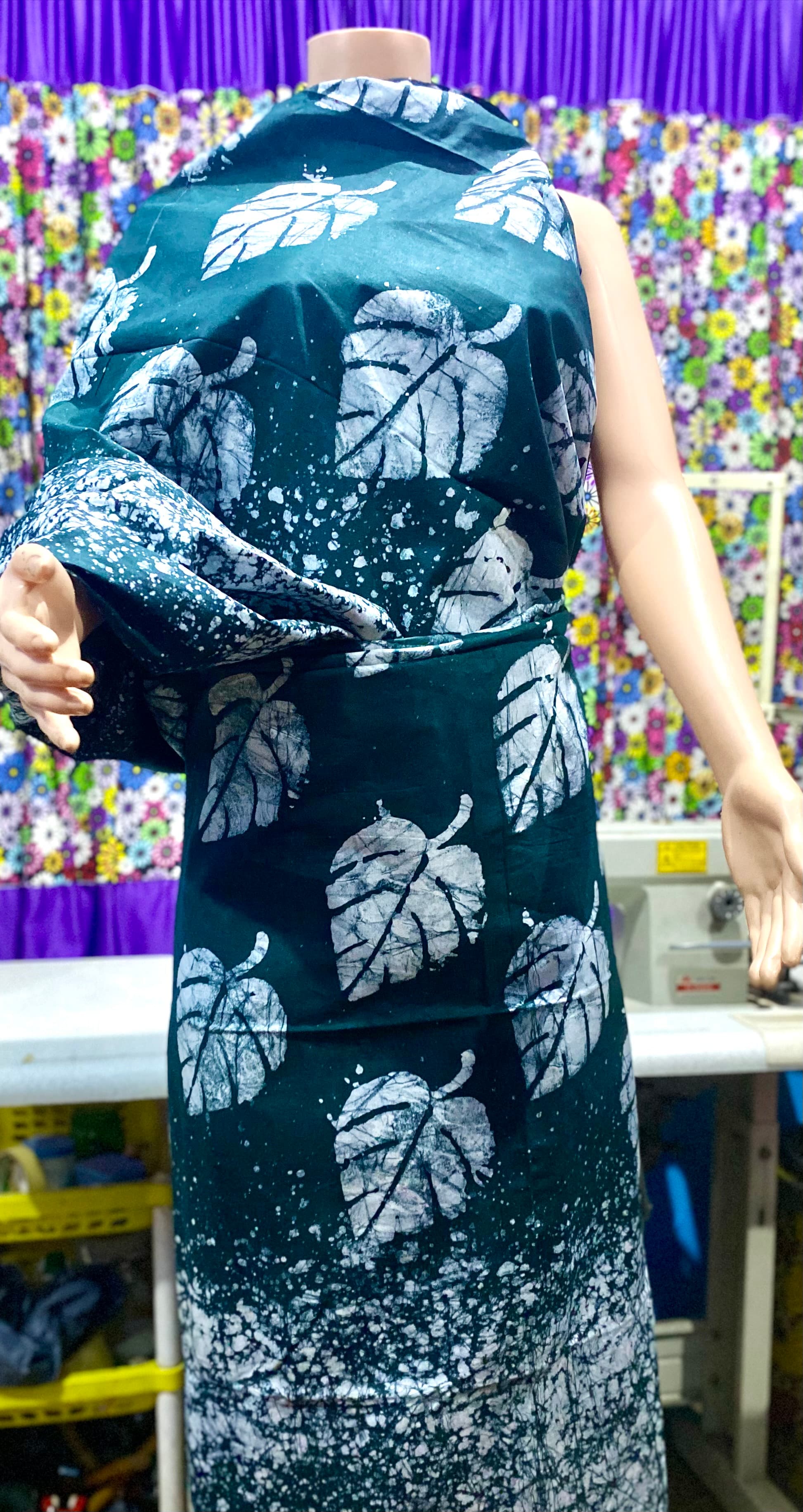 Hand-made Cotton Batik fabric